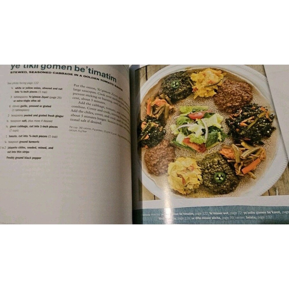 Teff Love Adventures in Vegan Ethiopian Cooking by Kittie Berns Cookbook - Picture 7 of 9